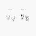 Huggies Corazones Mariposas Plata .925 22